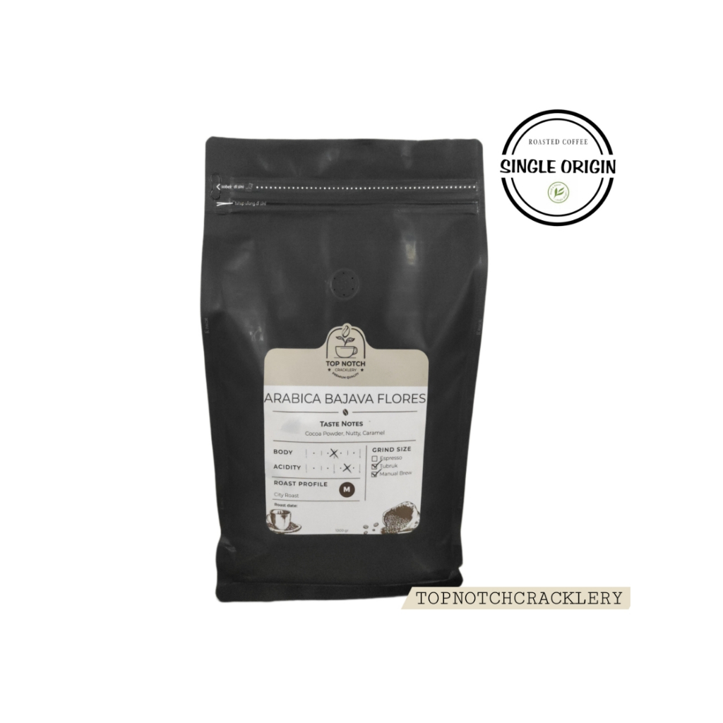 

Kopi Arabika Bajawa Flores 1 KG - Single Origin Roasted Bean/Biji