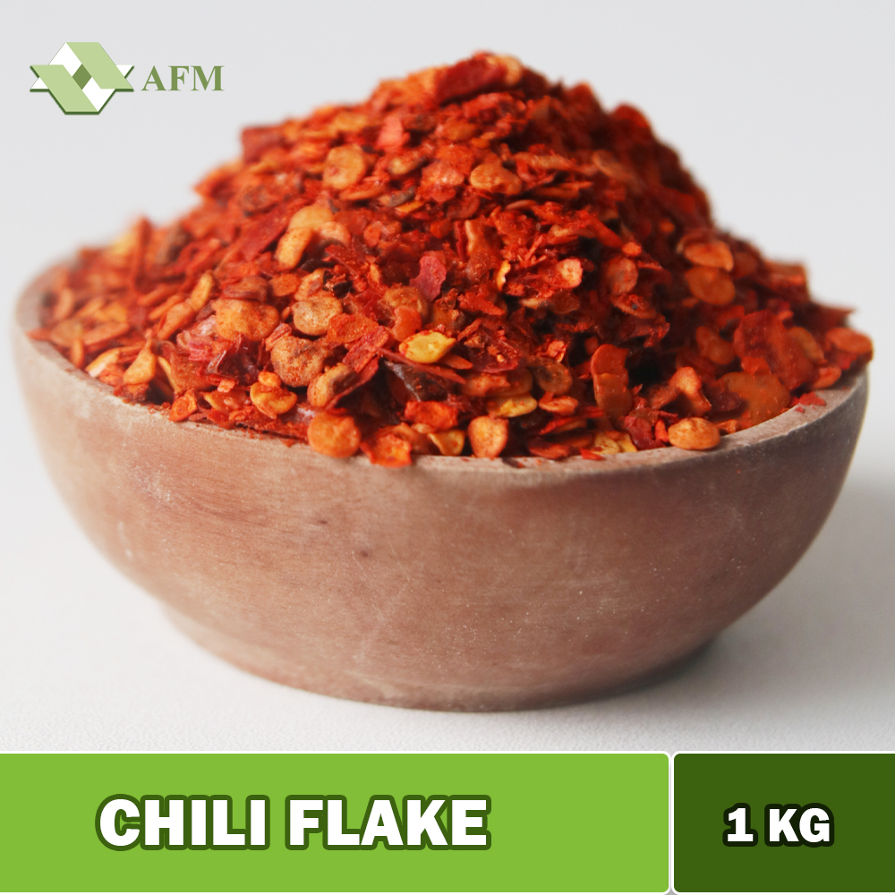 

Chili flake / cabe kasar kering bumbu rempah dapur tabur 1 KG
