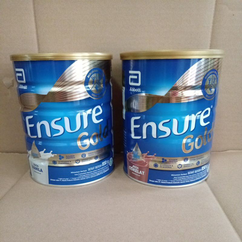 

Ensure gold vanila coklat 800gr exp 2025