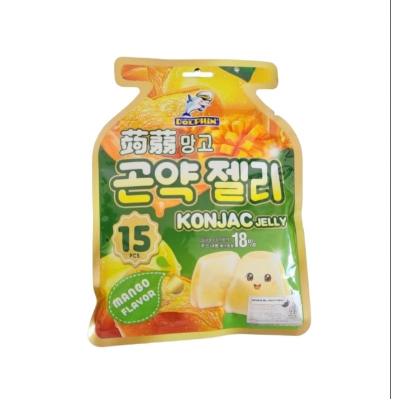 

Captain Dolphin Konjac Jelly Mango 300g