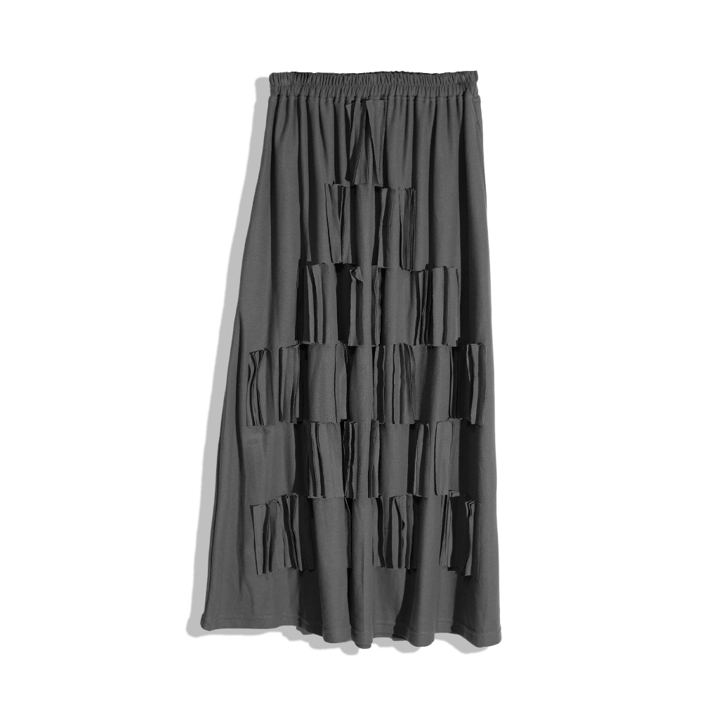 Rashawl Meilen Unfinish Ruffle Skirt