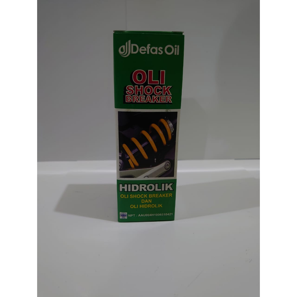 OLI SHOCK DEFAS OLI SHOCK BREAKER Shockbreaker MOTOR MOBIL 160ML OLI HIDROLIK MESIN