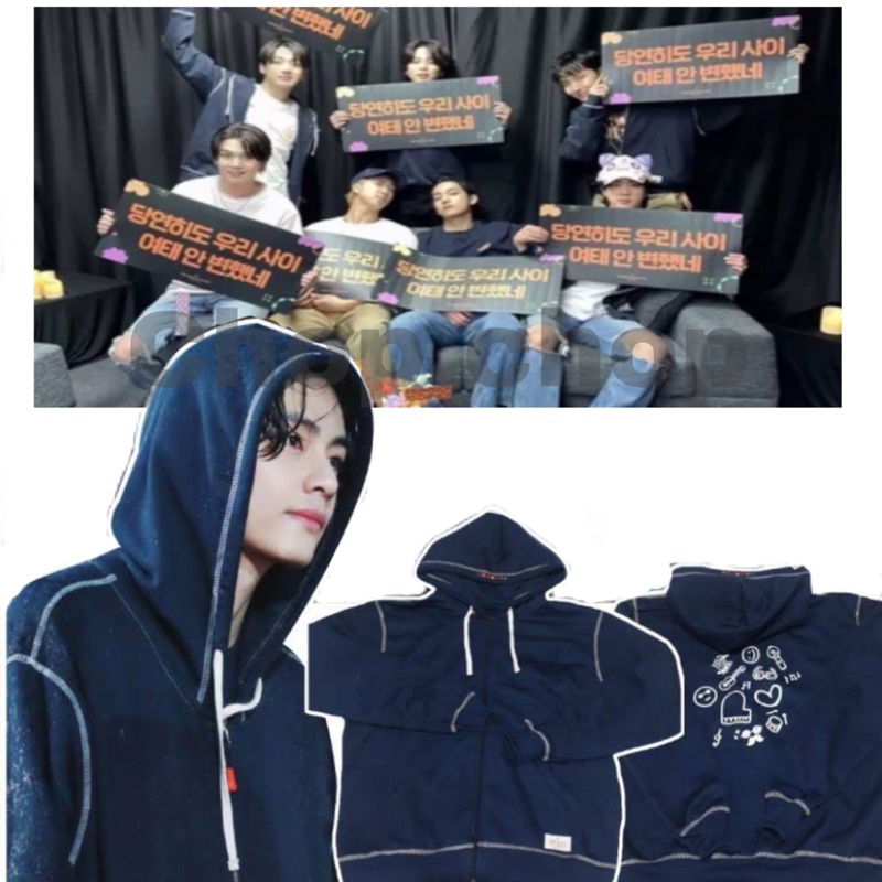 BTS, Murah Zipper Jaket hoodie Member Konser PTD