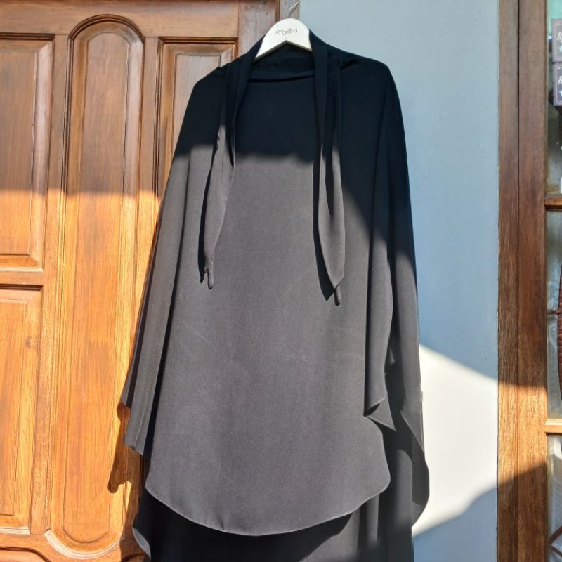 PL FK Rawda Ditsy Official Ditsy Moslem | Soft Lexus Formal Black