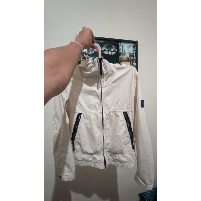STONE ISLAND JUNIOR ZIP HOODIE SECOND