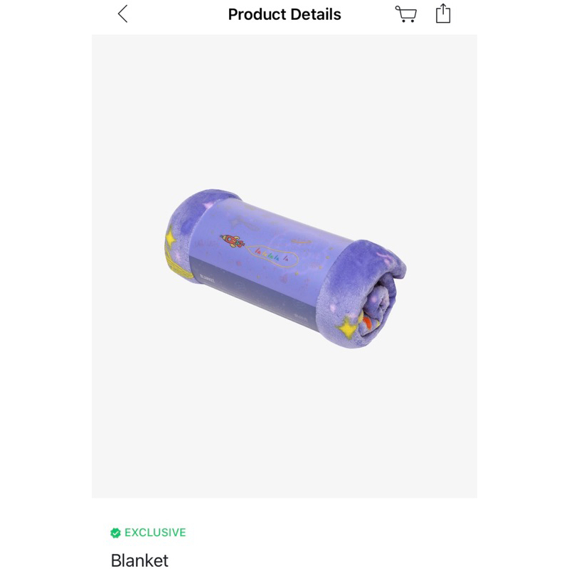 DNA Blanket BTS Weverse [Selimat BTS DNA Official Sealed] READY STOCK