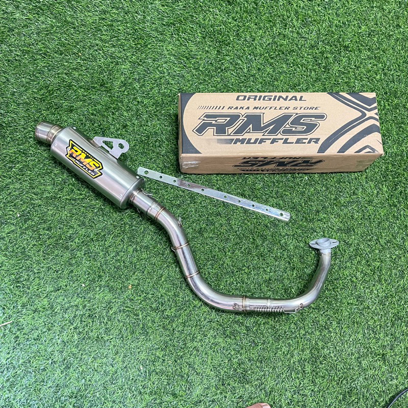 knalpot beat deluxe beat new beat street new scoopy new genio rms muffler bulat best3 original diame