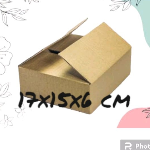 

Kardus packing 17x15x6 cm daur ulang recycle