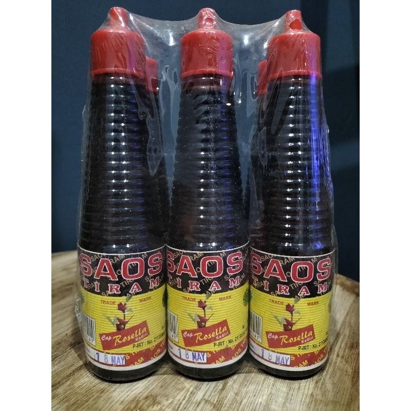 

Saos Tiram cap Rosella 6pcs @ 150ml