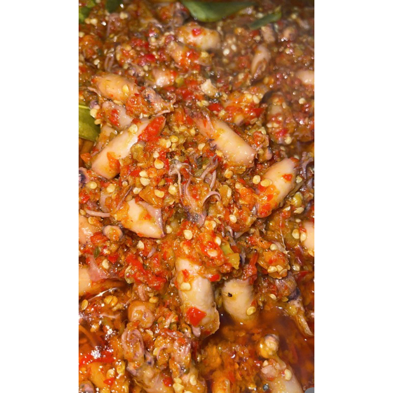 

sambel baby cumi