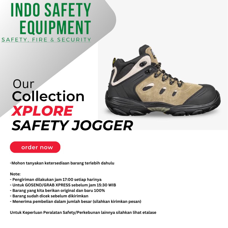 Sepatu Safety Jogger Xplore