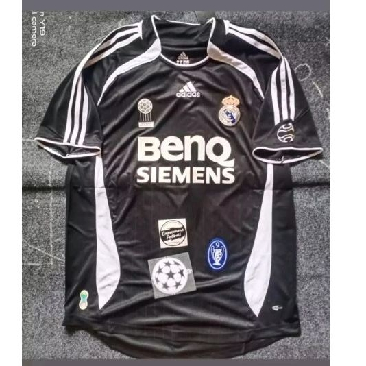 JERSEY REAL MADRID 2006 2007 06 07 RETRO 05 2005 2008 08 Away Full