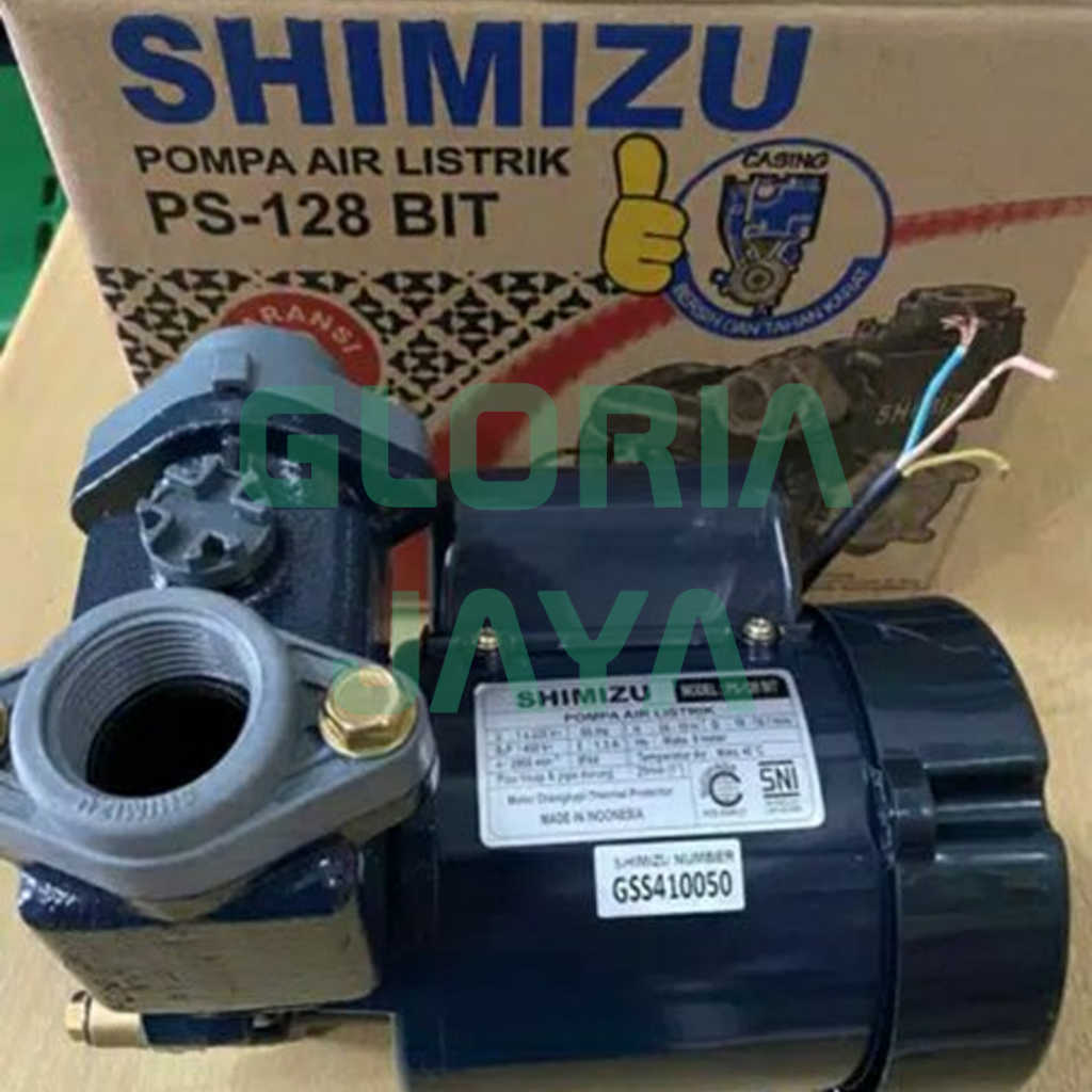 pompa air manual shimizu 128 bit