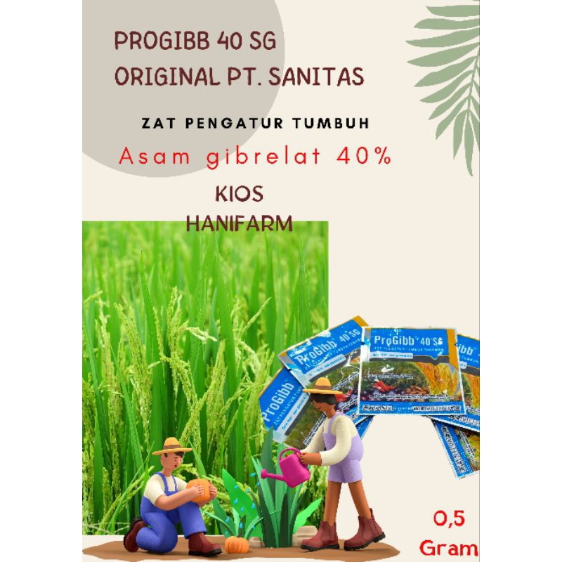 ZPT Progibb 40SG Original Sanitas 0,5 gram