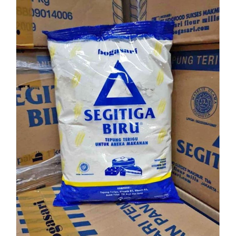 

TEPUNG TERIGU 1 KG SEGITIGA PREMIUM / CAKRA KEMBAR