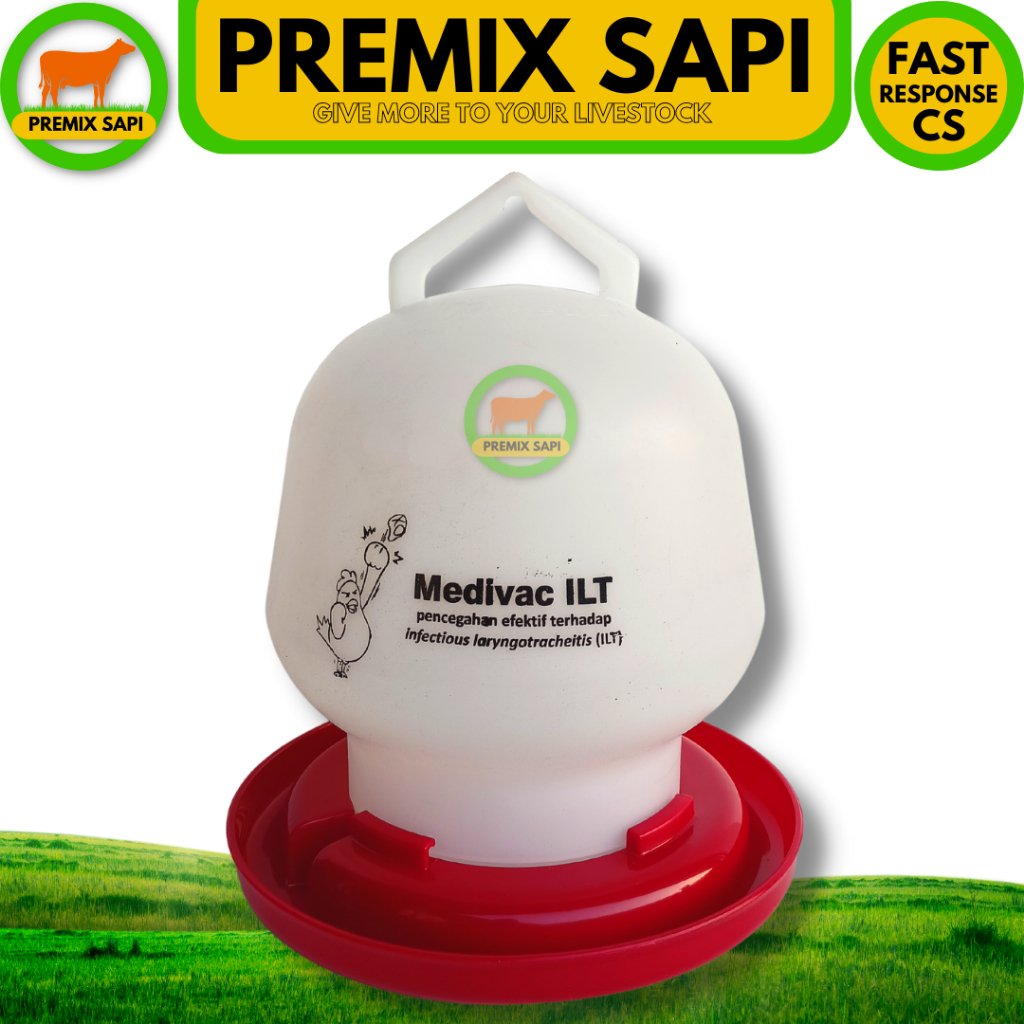 TEMPAT MINUM AYAM 2 LITER - Alat Minum Ayam MEDION