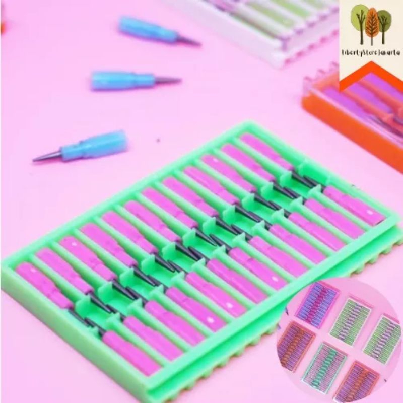 

Isi 24 Pcs Refil Pensil Peluru Susun Ulang Isi 24 Pcs