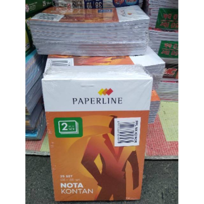 

Nota Kontan Paperline Original 2play (1pack isi10buku)✅