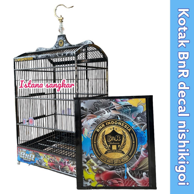 SANGKAR KANDANG KOTAK BnR KOI NISHIKIGOI