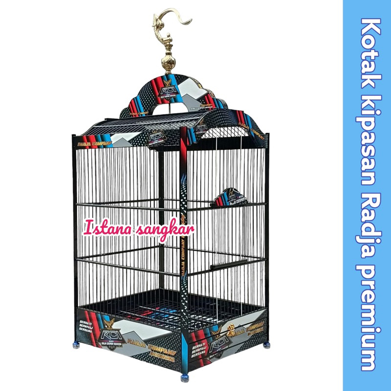 SANGKAR KANDANG KOTAK KIPASAN PREMIUM RADJA RCI