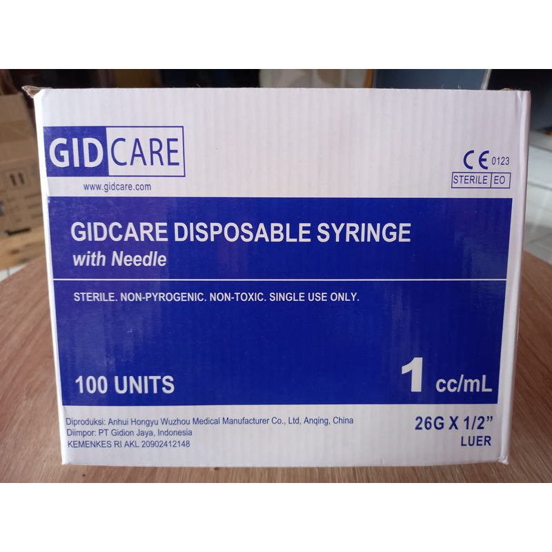 SYRINGE 1 CC GID CARE