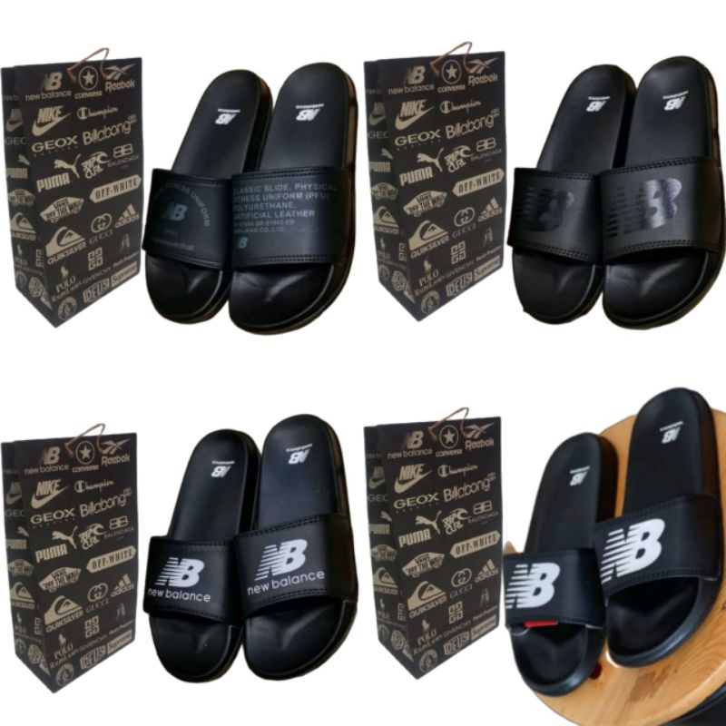 sandal NEW BALANCE NB slide / slip on pria&wanita murah meriah
