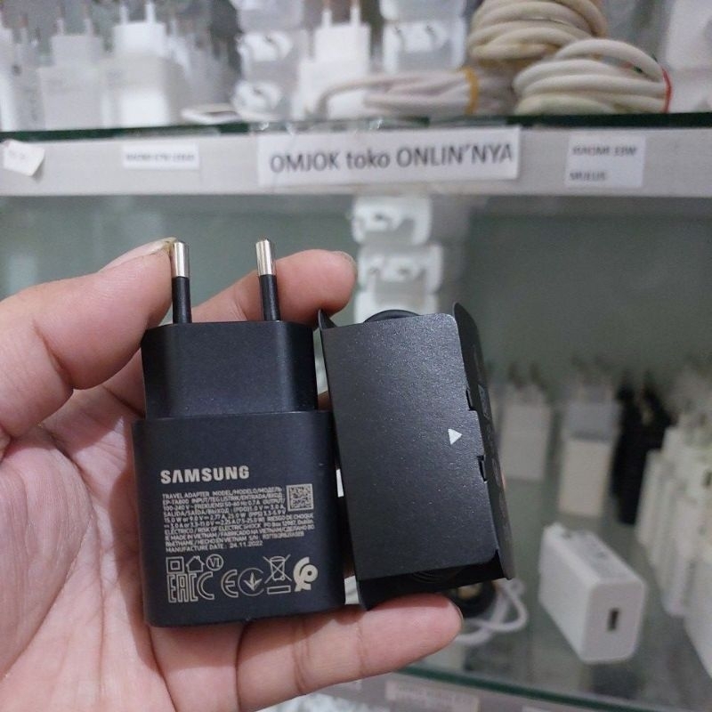 Charger Samsung A53 A54 5g Copotan bekasan s20 note 20 a72 mulus bawaan