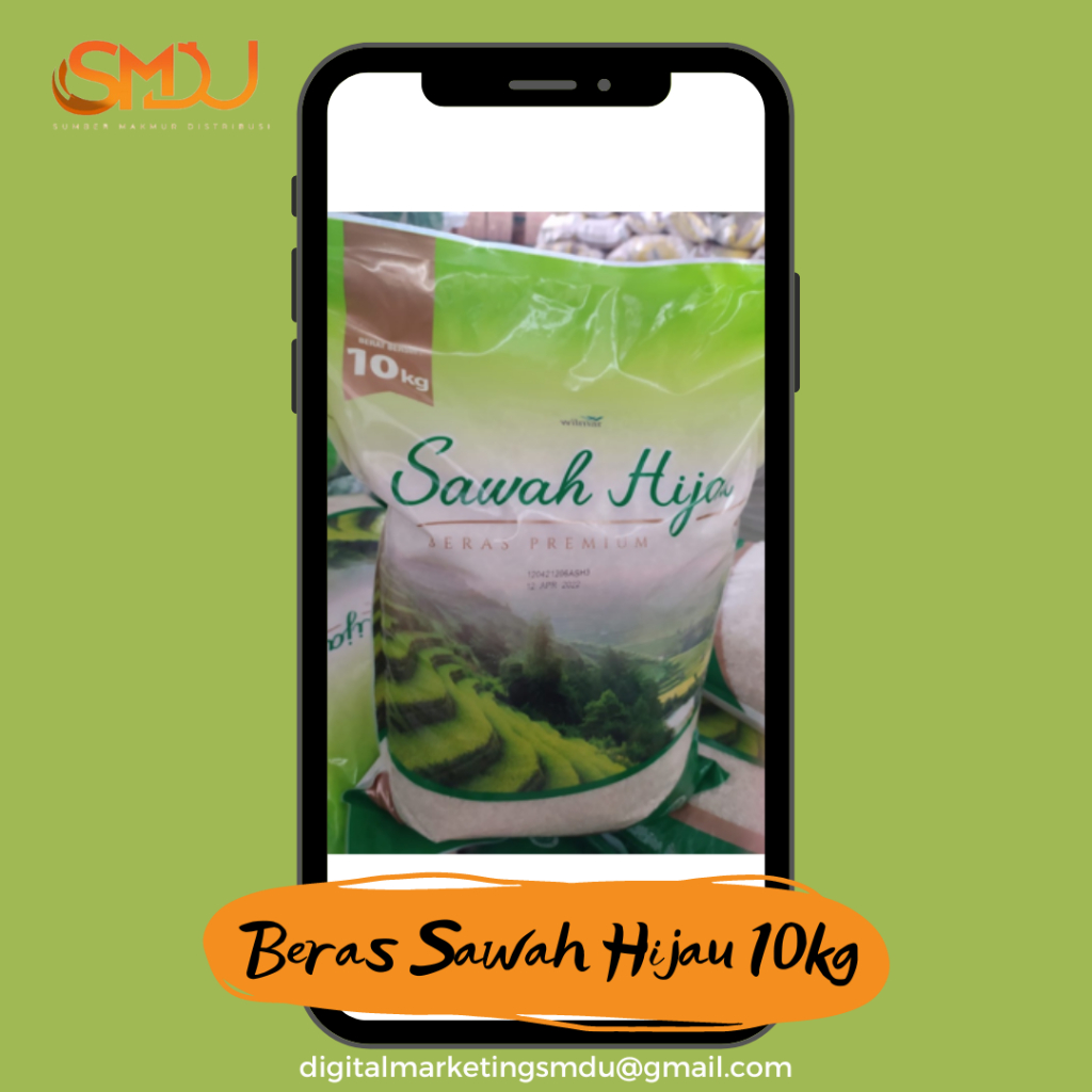 

BERAS SAWAH HIJAU 10KG