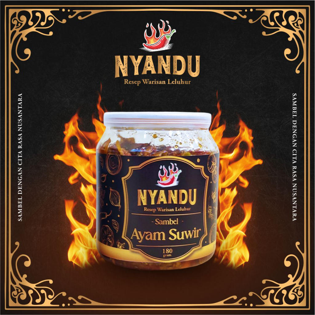 

Sambel Nyandu - Sambel Ayam Suwir 180 gr