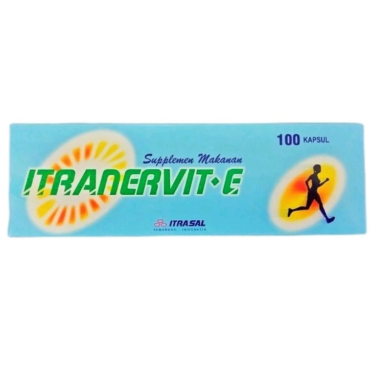 ITRANERVIT E - Vitamin B1, B6, B12 + Vitamin E (100's /Dus)