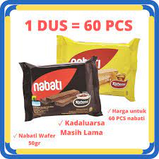 

Nabati Wafer Richeese/Richoco Dus Isi 60 Bungkus