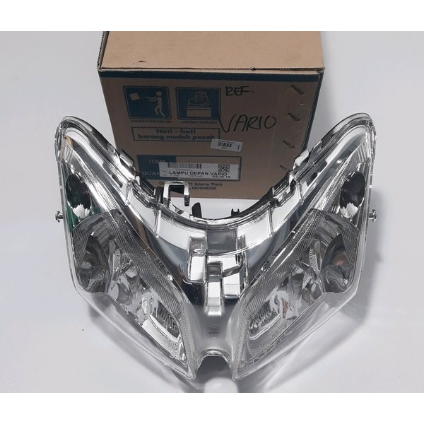 Refelector lampu depan vario 110 karbu / Lampu depan vario 110 karbu cw