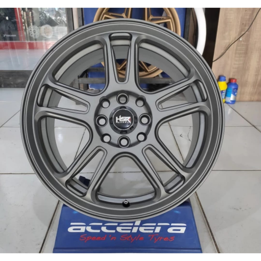 Pelek HSR NXSPO Ring 16 Mobil Yaris Vios Jazz Gratis Spooring Balancing