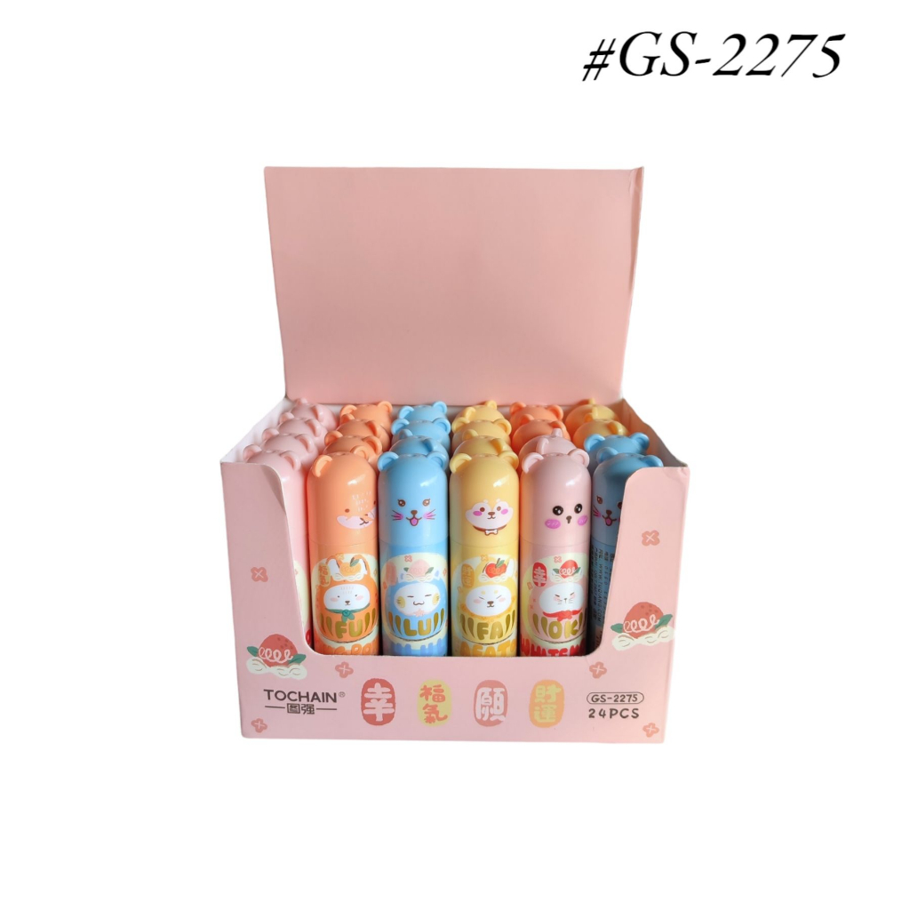 

Glue Stick Cute Cat Anak Lucu Import 15g GS-2275 / Lem Stik Import Karakter Anak Lucu Cute Cat – Satuan