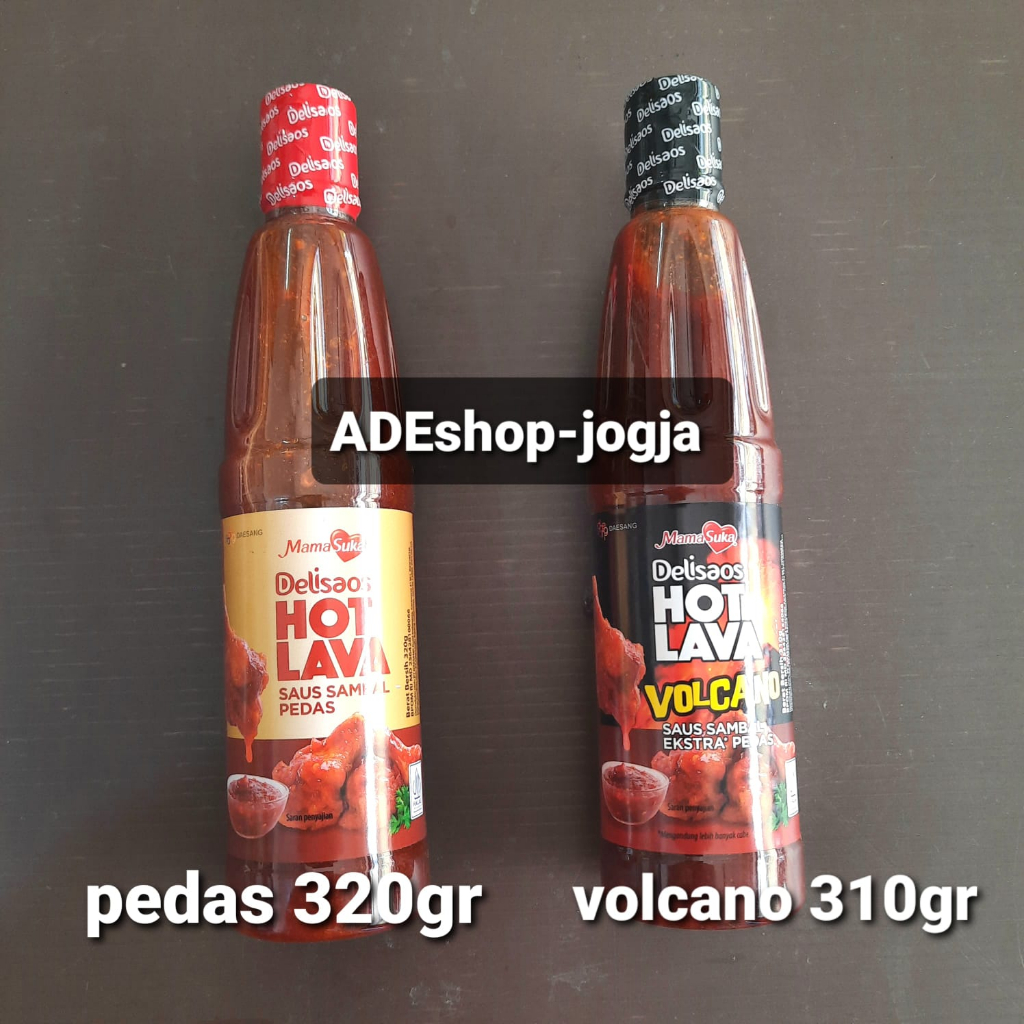 

MamaSuka Delisaos hot lava volcano sauce saus ayam goreng korea extra pedas mama suka