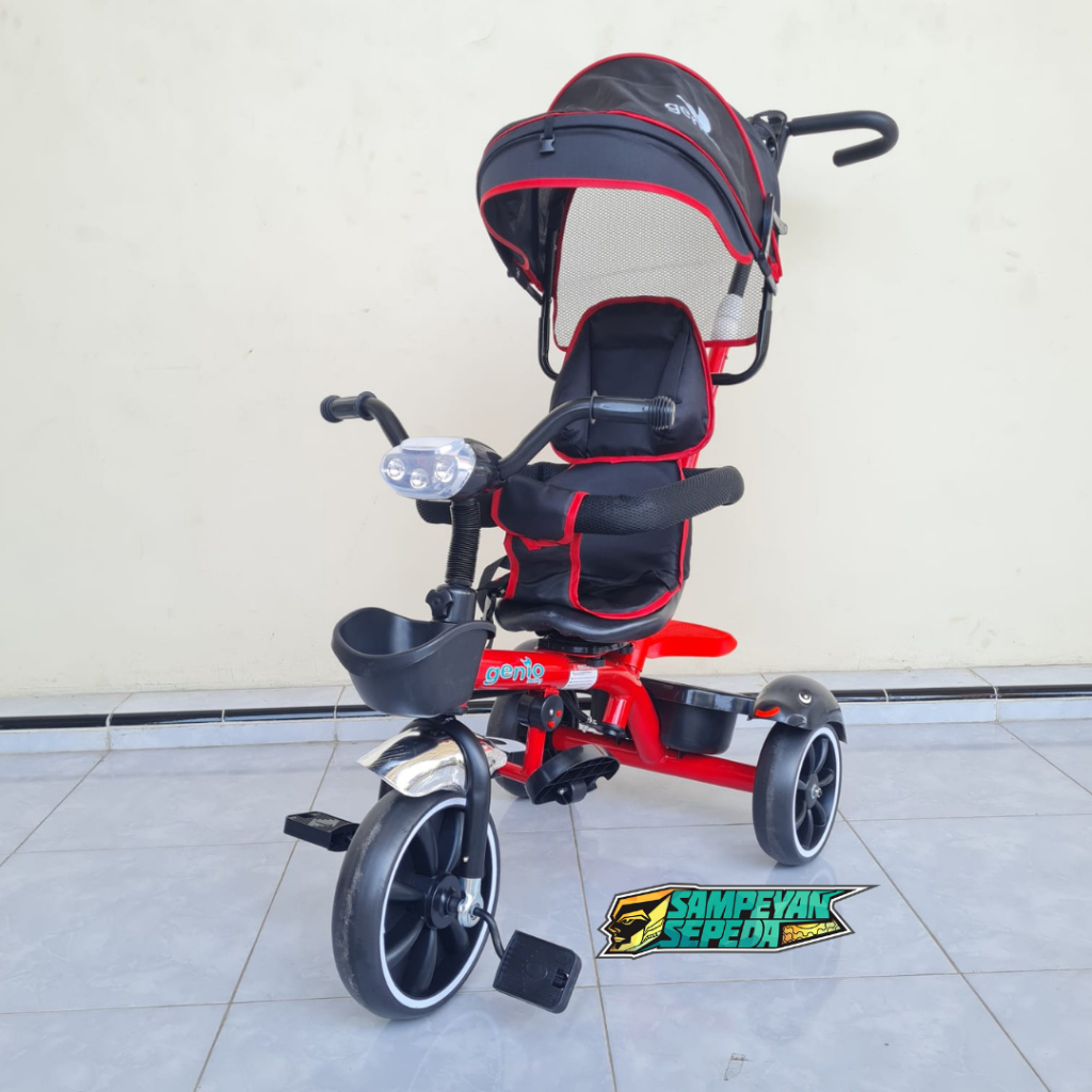 Sepeda Anak Roda 3 Genio ZH 21 Kereta Dorong Bayi Genio ZH 21