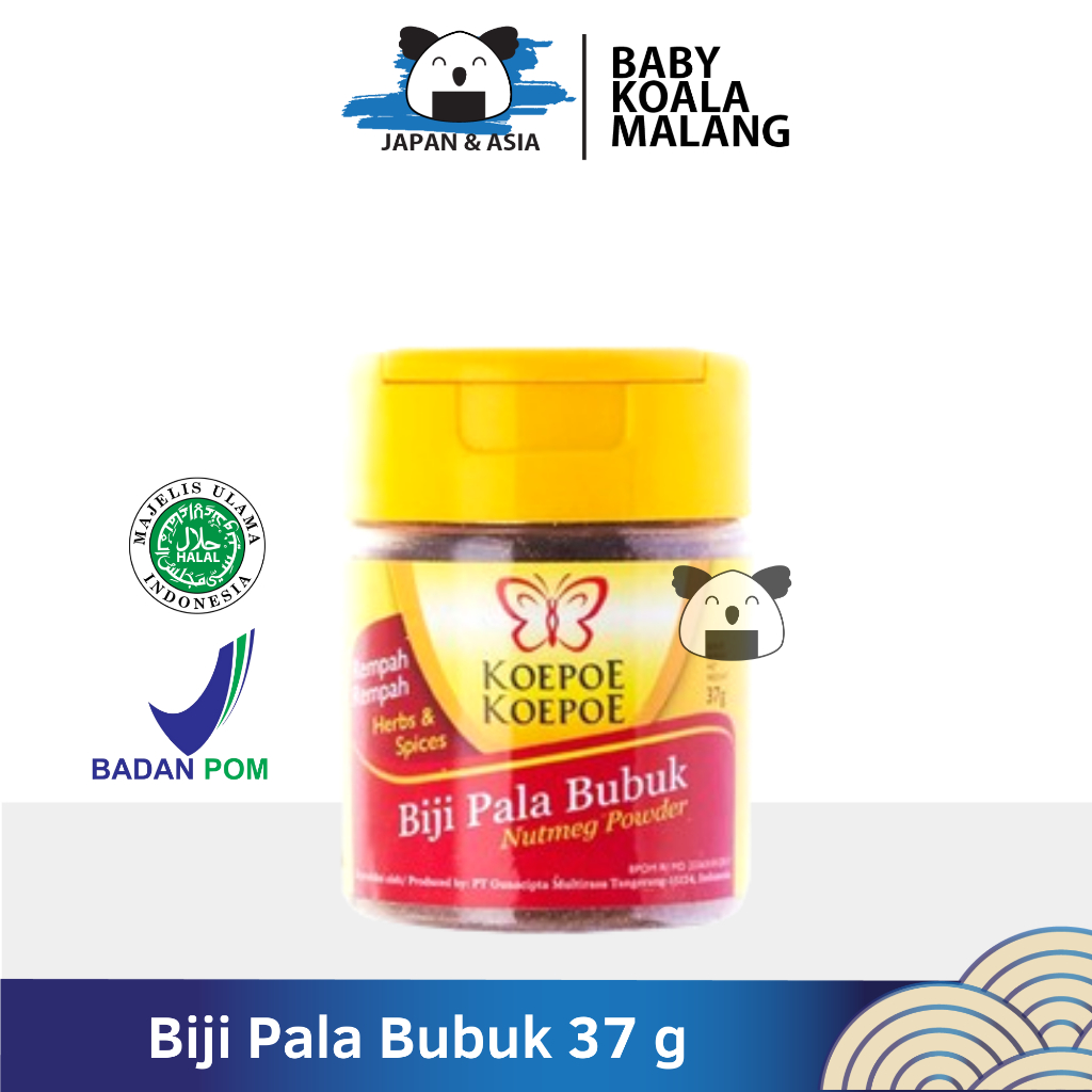 

KOEPOE Biji Pala Bubuk 37 gr Halalll | Nutmeg Powder...