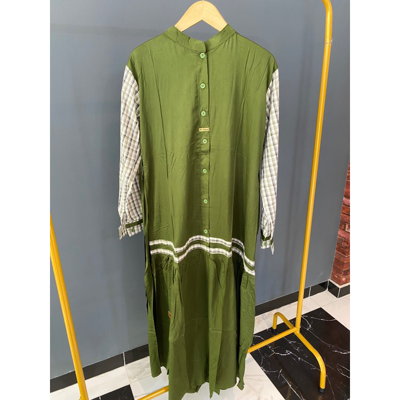 Gamis remaja|gamis kombinasi