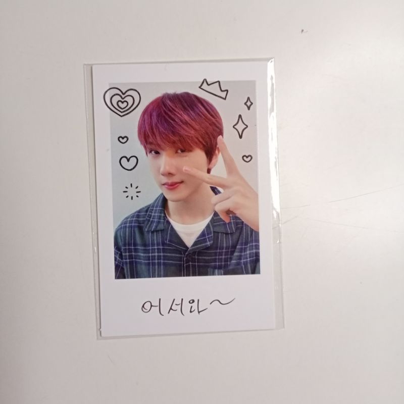 NCT home polaroid set A jisung