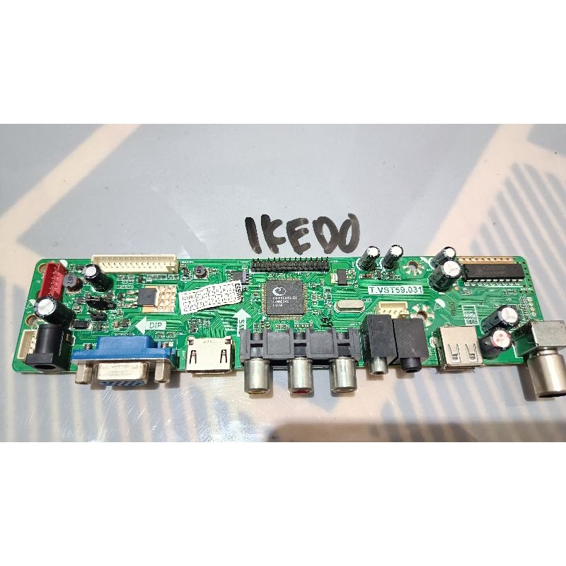 MAINBOARD MB MESIN TV LED IKEDO 17 19 IN LAYAR MODEL KOTAK 1280X1024
