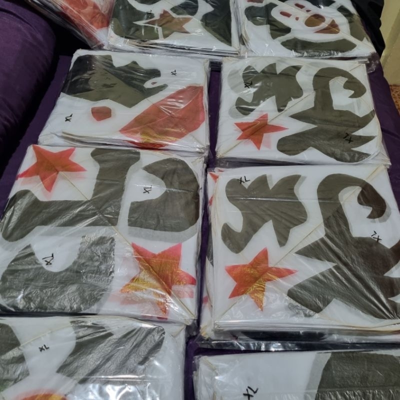 Layangan Aduan Palembang 50 Pcs Layang Layang