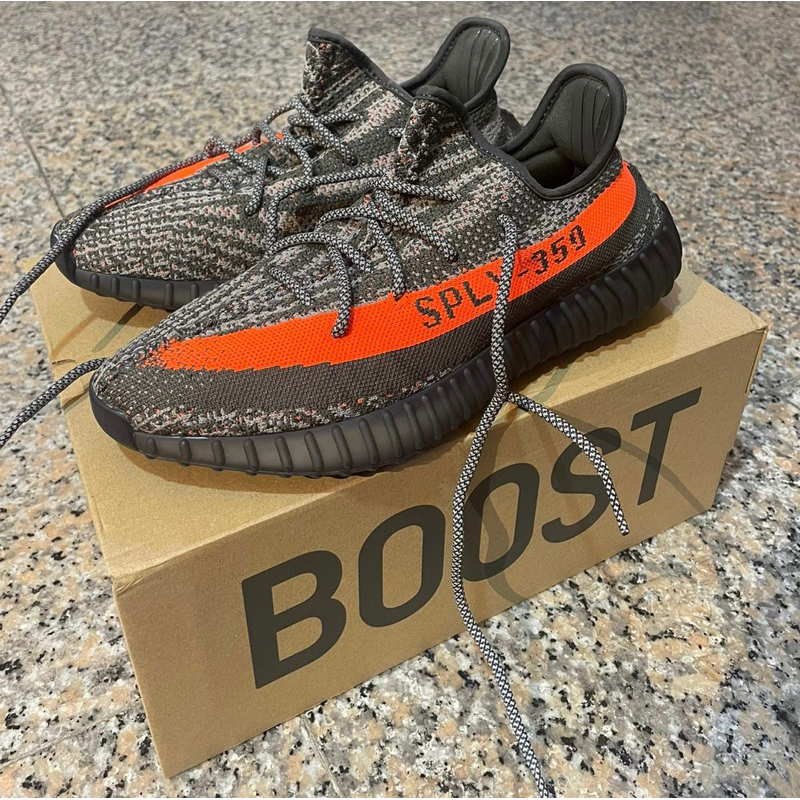 Sepatu Adidas Yeezy Boost 350 V2 Carbon Beluga Original
