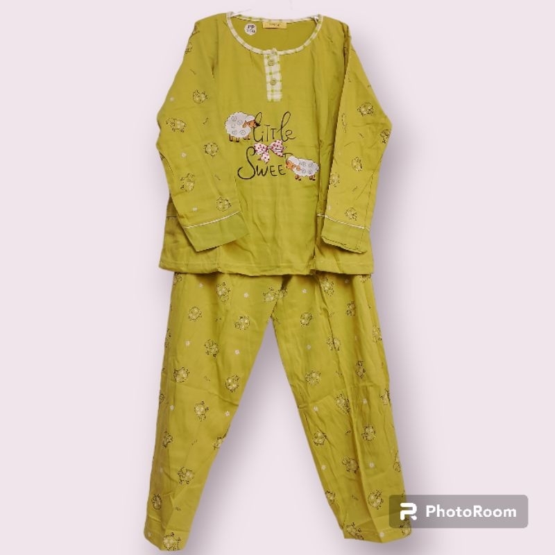 Piyama anak tanggung Tessa 7-10 tahun 3/4, CP, PP / Babydoll anak tanggung
