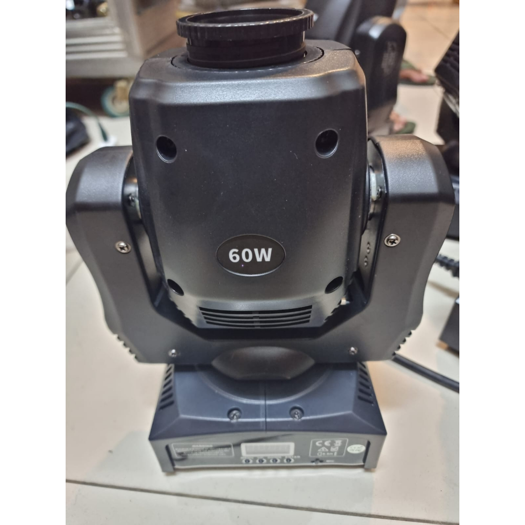 Mini Moving Head Beam 60 Watt Fullcolor