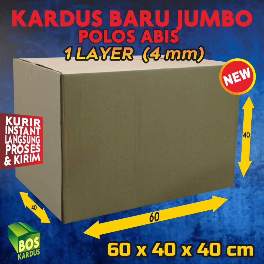 

Kardus Pindahan Besar Jumbo Packing Baru Bekas Packaging Box Dus Tebal Packaging Pengiriman Penyimpanan Kotak 1ply 2ply Baru 2 layer 1 layer 2 ply 1 ply A123