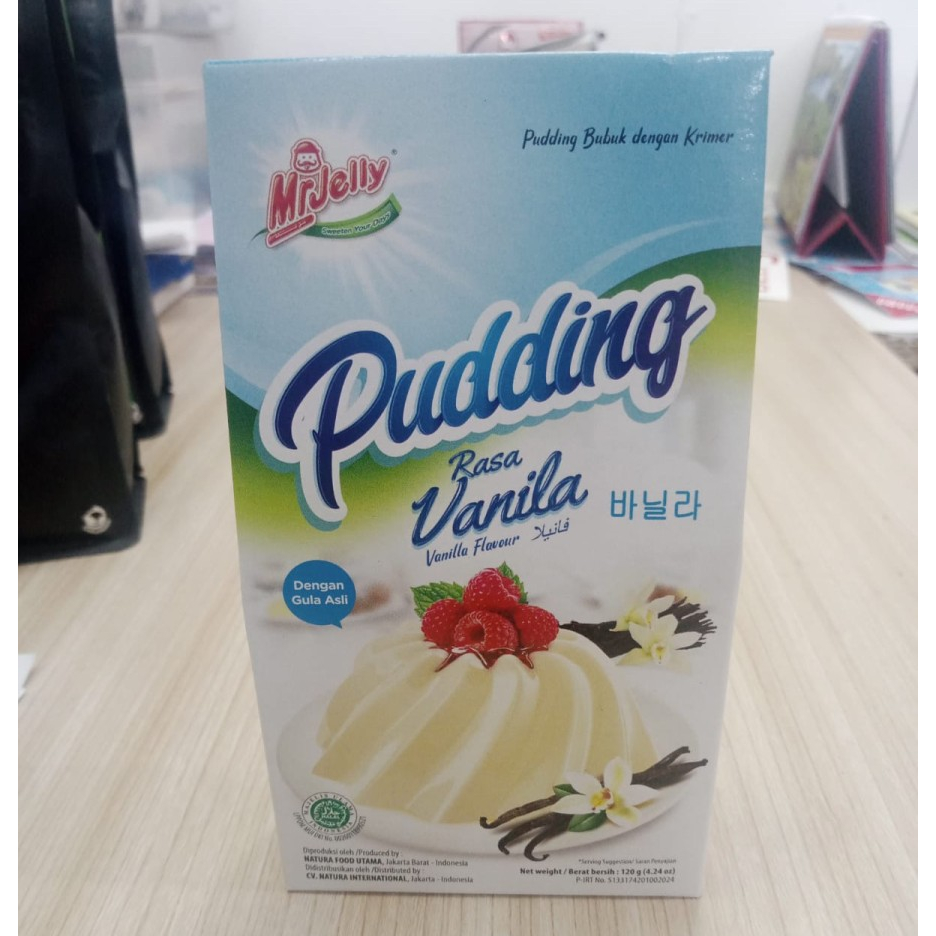 

Mr Jelly Pudding Rasa Vanila 120gr MrJelly Puding Agar