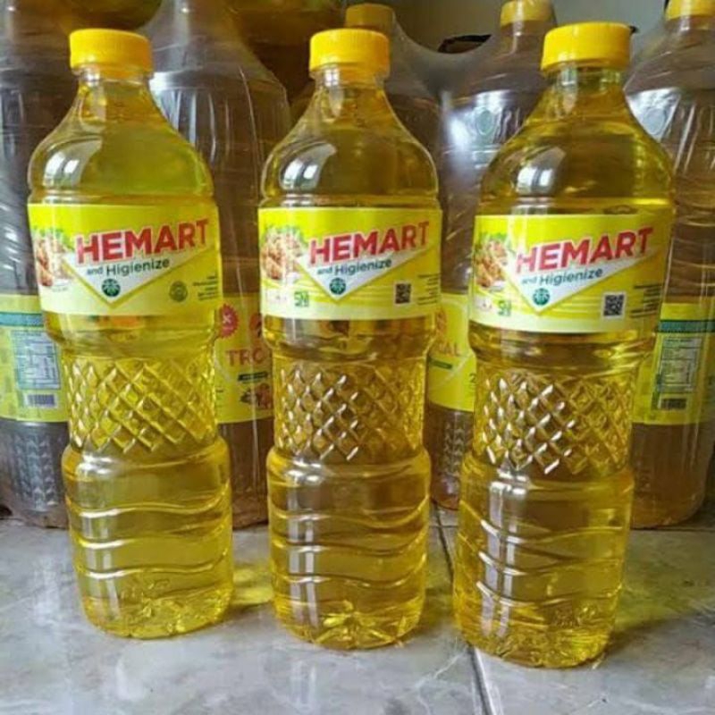 

Minyak goreng HEMART 1 LITER botol