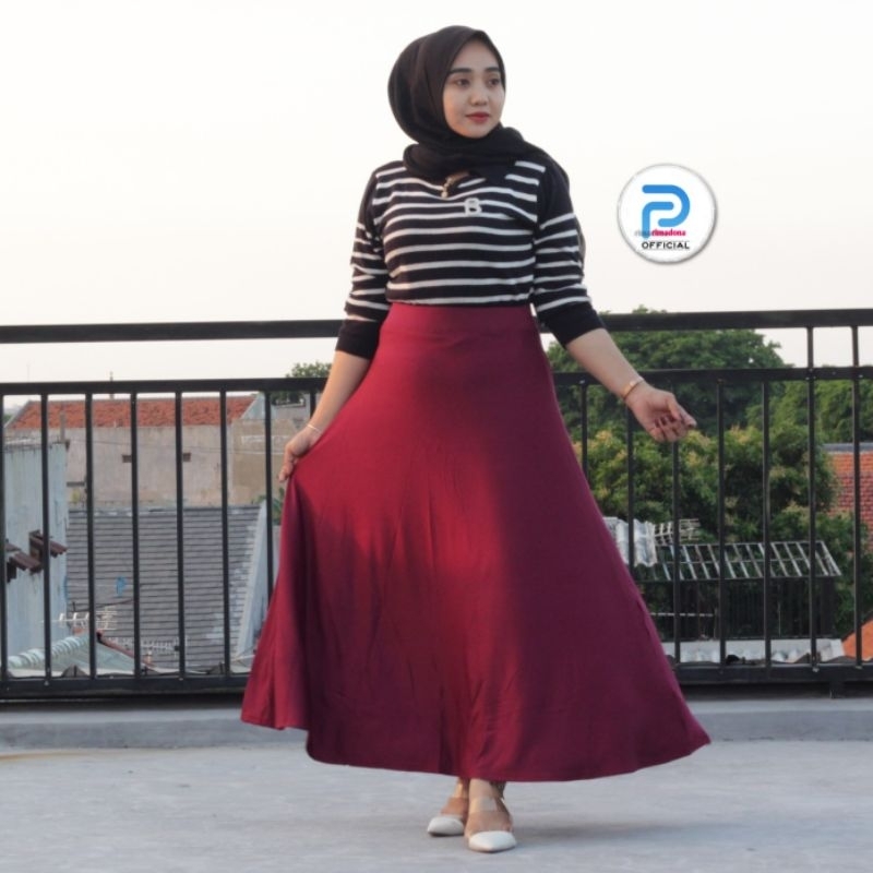 Rok Jersey Maxi rok Jersey model payung rok Jersey premium rok Jersey primadona official rok Jersey 