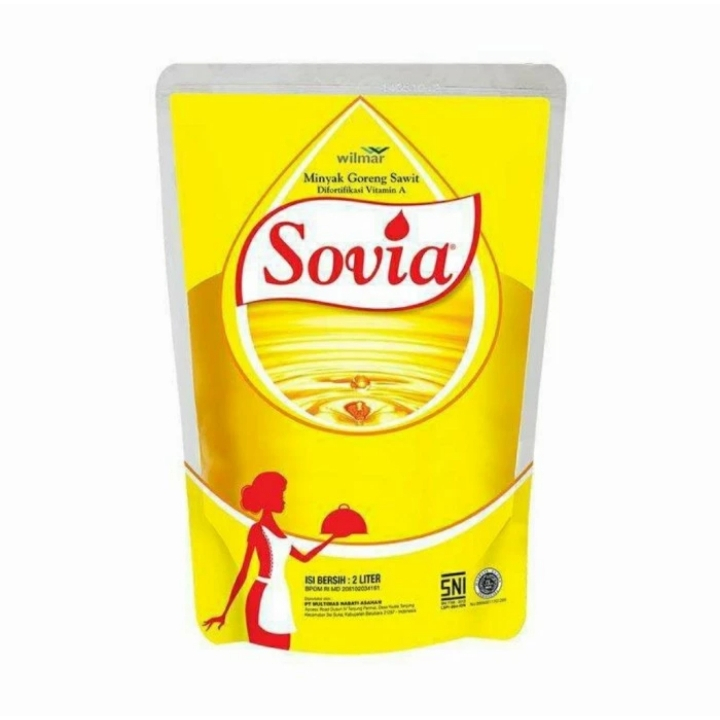 

MINYAK GORENG SOVIA POUCH 2 LITER