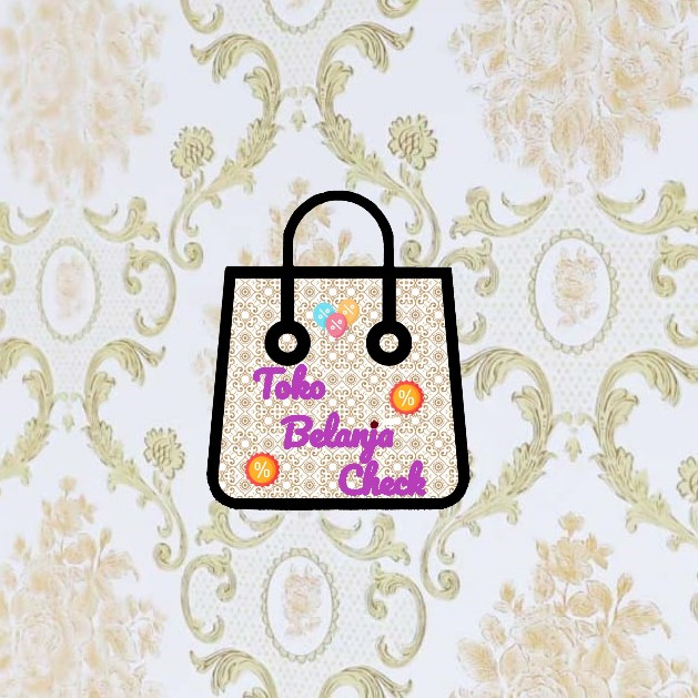 WALLPAPER STICKER DINDING BATIK KUNING EMAS